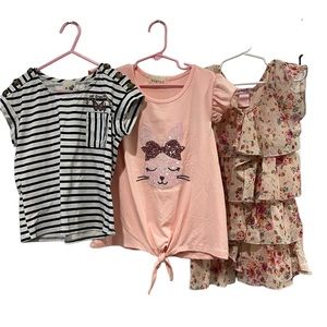Miscellaneous brands/girls tops/size medium 6/7/8